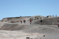 Zabriske point in death valley national park Royalty Free Stock Photo