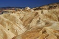 Zabriski point of Death Valley Royalty Free Stock Photo