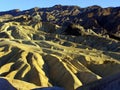 Zabriski Point in Death Valley NP, California, USA Royalty Free Stock Photo