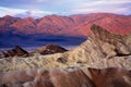 Zabriskie Point, Death Valley Royalty Free Stock Photo