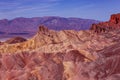 Zabriskie point, death valley, california Royalty Free Stock Photo