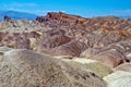 Zabriskie Point, Death Valley, California, USA Royalty Free Stock Photo