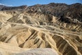 Zabriskie Point, Death Valley National Park Royalty Free Stock Photo