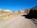 Zabriskie Point at Death Valley National Park, California, U.S.A. Royalty Free Stock Photo