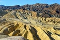 Zabriskie Point, Death Valley National Park, California Royalty Free Stock Photo