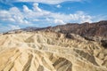 Zabriskie Point in Death Valley National Park, California, USA Royalty Free Stock Photo