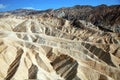 Zabriskie Point, Death Valley National Park, USA, California Royalty Free Stock Photo