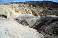 Zabriskie Point, Death Valley National Park, USA, California Royalty Free Stock Photo