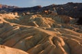 Zabriskie Point, Death Valley, USA Royalty Free Stock Photo