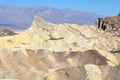 Zabriskie Point, Death Valley, California, USA Royalty Free Stock Photo