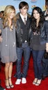 Zac Efron, Vanessa Hudgens and Ashley Tisdale Royalty Free Stock Photo