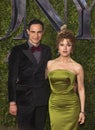 Zac Posen and Bernadette Peters at 2015 Tonys