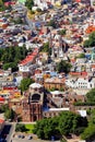 Aerial view of zacatecas city, mexico. IV Royalty Free Stock Photo