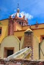 Zacatecas building. Traditional arquitecture. Mexico magic town.