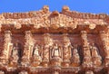 Baroque facade of the Zacatecas cathedral, mexico IX Royalty Free Stock Photo