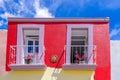 Zacatecas, Mexico, colorful colonial old city streets in historic center near central cathedral Royalty Free Stock Photo