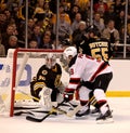 Zach Parise v. Tim Thomas (NHL Hockey)