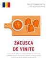 Zacusca de vinete.