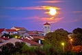 Zadar Bokanjac suburb night view Royalty Free Stock Photo