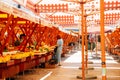 Local market square, fresh fruits and vegetables in Zadar, Croatia