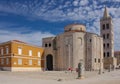 Zadar Croatia St. Donat church