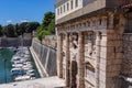 Zadar, Croatia - Venetian-style ornamental entrance to the historic center of the ancient city of Zadar