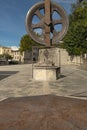 Zadar Five wells square and historic architecture view, Dalmatia, Croatia