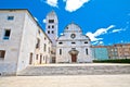 Zadar historic church on old Forum square