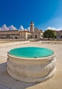 Zadar historic forum square view