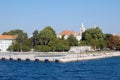 Zadar landmarks Royalty Free Stock Photo