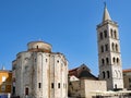 Zadar Roman Catholic Cathedral, Zadar, Croatia Royalty Free Stock Photo
