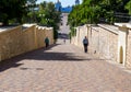 Pedestrian street `Stone Mountain` Krupskoy