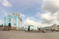 The Zadonskiy Christmas Bogoroditsky monastery, Russia Royalty Free Stock Photo