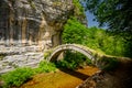 Zagorohoria stone bridge, Greece.