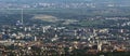 Zagreb - Aerial view Royalty Free Stock Photo