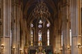 Zagreb Cathedral interior, Croatia Royalty Free Stock Photo