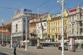 Zagreb central city square