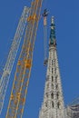 Damaged cathedral in the earthquake that hit Zagreb