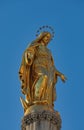 Monument of the Assumption of the Blessed Virgin Mary in Zagreb Royalty Free Stock Photo