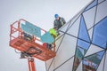 New building for cable car in Zagreb Royalty Free Stock Photo