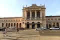 Zagreb, Croatia - August 18, 2017: Zagreb main train station building (Zagreb Glavni kolodvor).