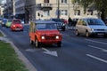 Citroen Mehari, vintage cars exhibited during the Retro Mobile Parade in Zagreb, Croatia