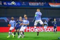 Dinamo Zagreb vs Manchester City Royalty Free Stock Photo