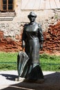 Statue of croatian writer Marija Juric Zagorka
