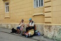 Street photography in the Uper Town of Zagreb