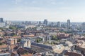 City panorama. Zagreb capitol city of Croatia.