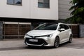 New Toyota Corolla, 2019 model in urban environment Royalty Free Stock Photo