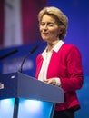 Ursula von der Leyen during EPP Congress in Zagreb Royalty Free Stock Photo