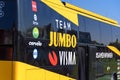 Jumbo visma pro cycling team bus