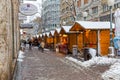 Zagreb Gajeva in the snow